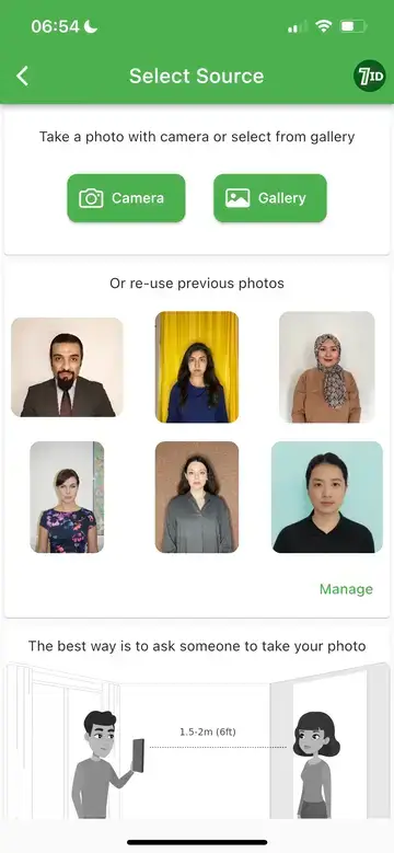 7 ID: Σαουδική Αραβία Visa Photo Maker