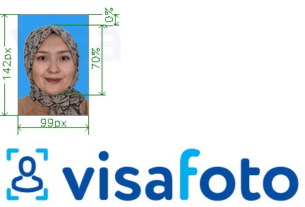 Fotobeispiel für Malaysia Expat 99x142 Pixel blauem Hintergrund mit genauer größenangabe